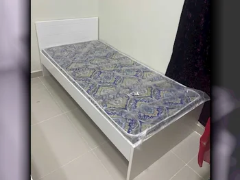 Beds - Single  - White  - Mattress Included