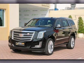 Cadillac  Escalade  Premium  2018  Automatic  64,000 Km  8 Cylinder  Four Wheel Drive (4WD)  SUV  Black