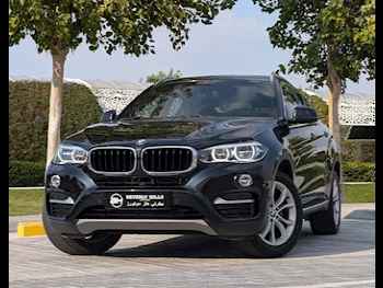 BMW  X-Series  X6 40i  2017  Automatic  86,241 Km  6 Cylinder  Four Wheel Drive (4WD)  SUV  Black  With Warranty