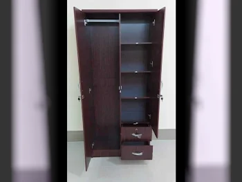 Wardrobes & Dressers - Doha Furniture  - Wardrobes  - Brown