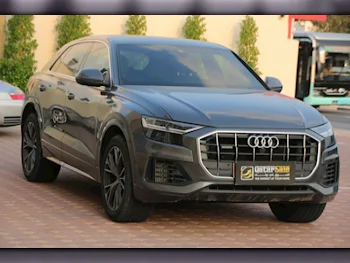 Audi  Q8  2021  Automatic  46,000 Km  6 Cylinder  Four Wheel Drive (4WD)  SUV  Gray