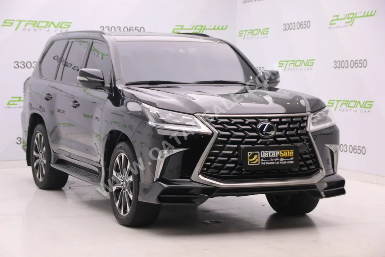 Lexus  LX  570 S Black Edition  2018  Automatic  134,000 Km  8 Cylinder  Four Wheel Drive (4WD)  SUV  Black