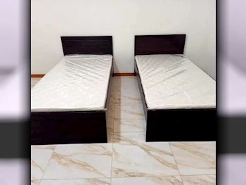 Beds - Single  - Brown  - Mattress Included