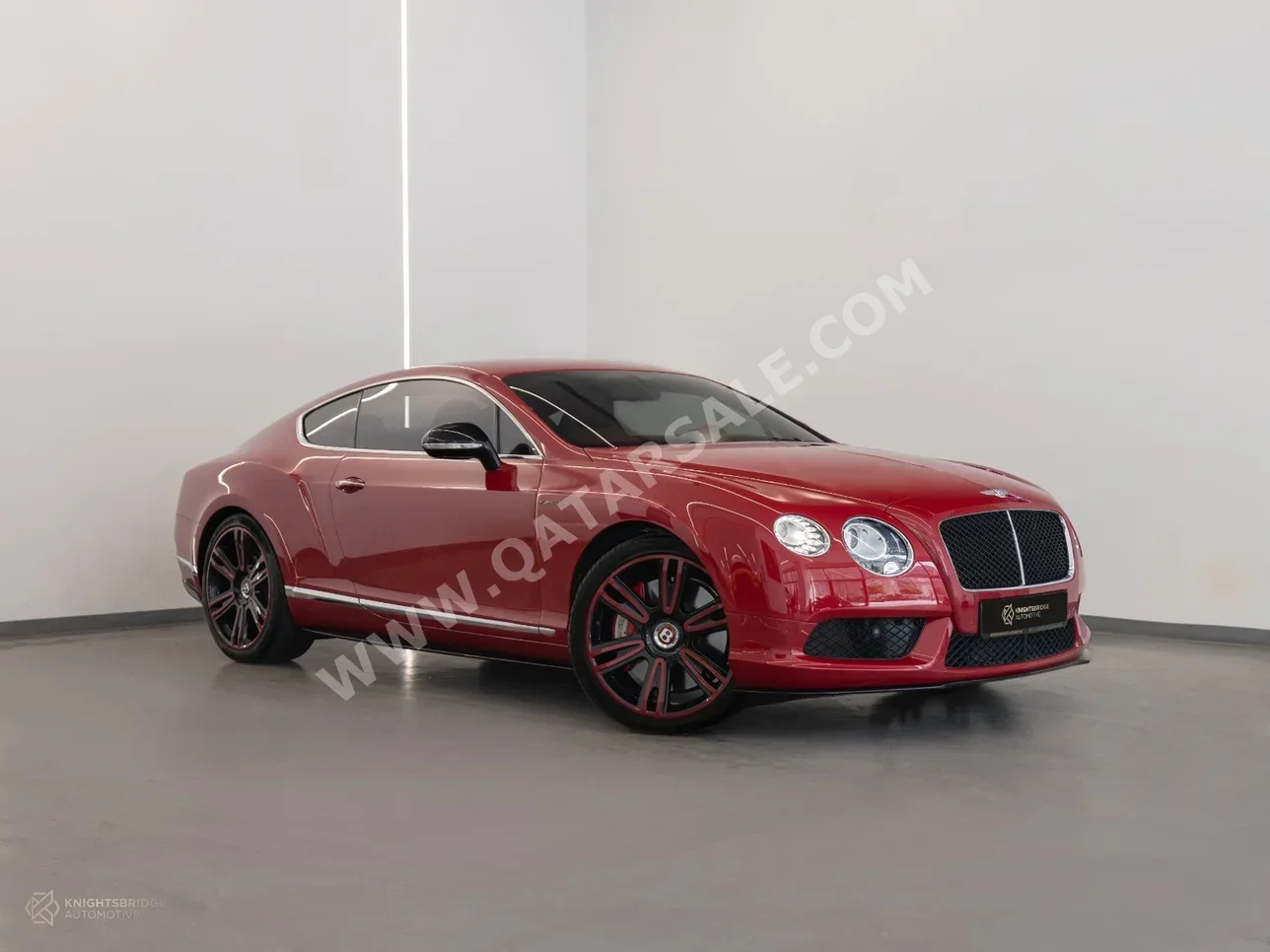 Bentley  Continental  GT V8S  2015  Automatic  35,000 Km  8 Cylinder  Rear Wheel Drive (RWD)  Coupe / Sport  Red