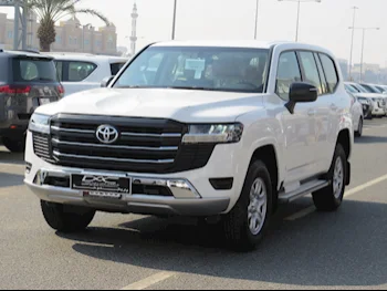 Toyota  Land Cruiser  GX  2024  Automatic  0 Km  6 Cylinder  Four Wheel Drive (4WD)  SUV  White  With Warranty