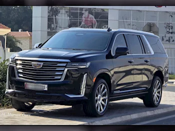 Cadillac  Escalade  Platinum  2021  Automatic  36,000 Km  8 Cylinder  Four Wheel Drive (4WD)  SUV  Black  With Warranty