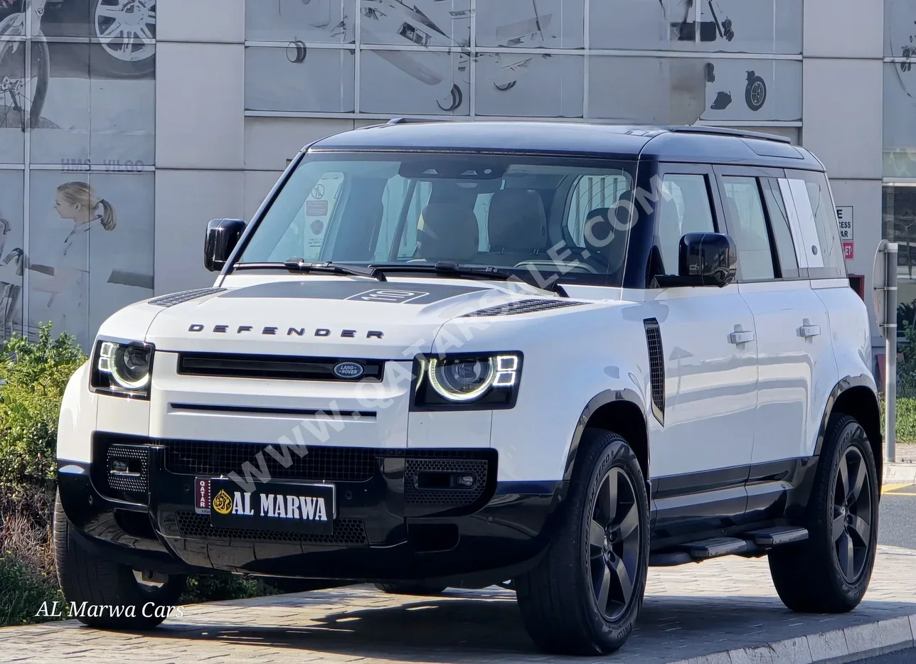 Land Rover  Defender  110 SE  2023  Automatic  58,000 Km  4 Cylinder  Four Wheel Drive (4WD)  SUV  White  With Warranty