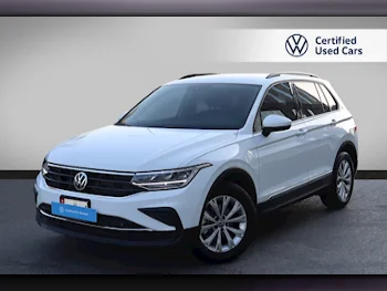 Volkswagen  Tiguan  1.4 TSI  2024  Automatic  3,800 Km  4 Cylinder  Front Wheel Drive (FWD)  SUV  White  With Warranty