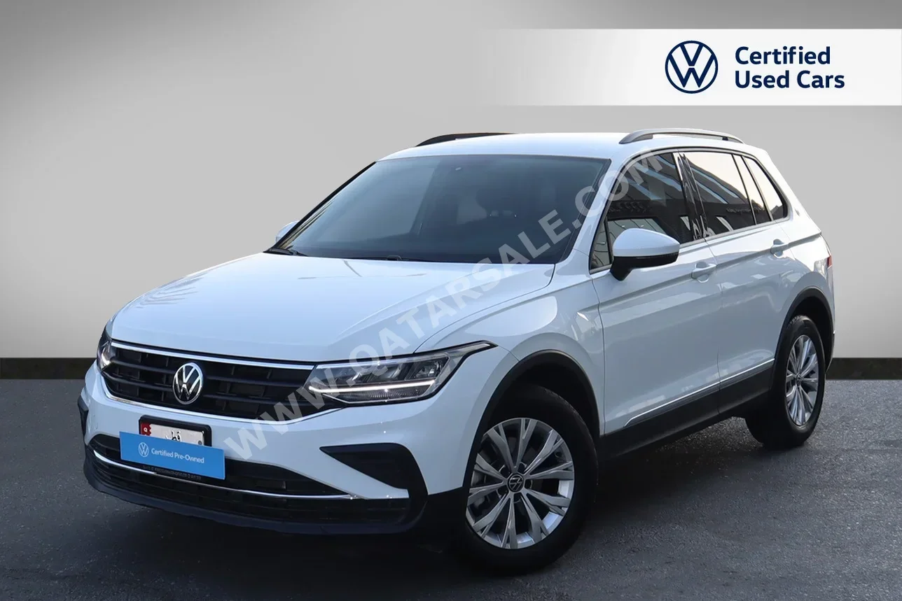 Volkswagen  Tiguan  1.4 TSI  2024  Automatic  3,800 Km  4 Cylinder  Front Wheel Drive (FWD)  SUV  White  With Warranty