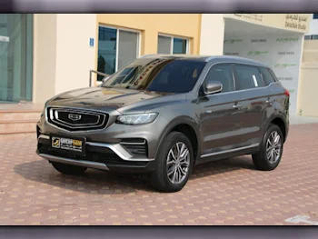 Geely  Azkarra  2023  Automatic  62,000 Km  3 Cylinder  Four Wheel Drive (4WD)  SUV  Gray  With Warranty