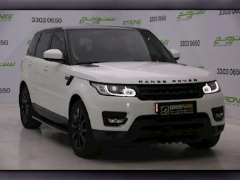 Land Rover  Range Rover  Sport  2014  Automatic  135,000 Km  6 Cylinder  Four Wheel Drive (4WD)  SUV  White