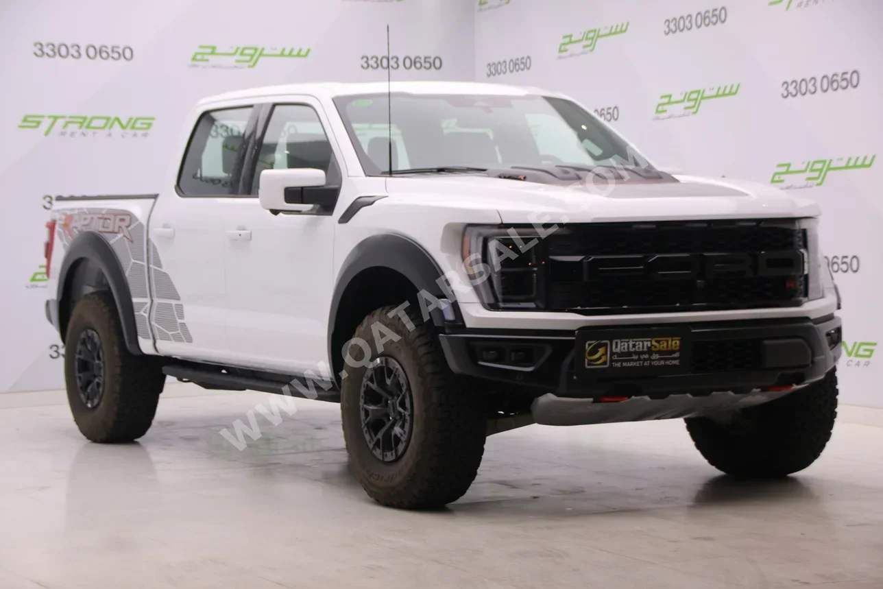 Ford  Raptor  R  2023  Automatic  3,700 Km  8 Cylinder  Four Wheel Drive (4WD)  Pick Up  White  With Warranty