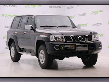 Nissan  Patrol  Safari  2023  Automatic  16,000 Km  6 Cylinder  Four Wheel Drive (4WD)  SUV  Black  With Warranty