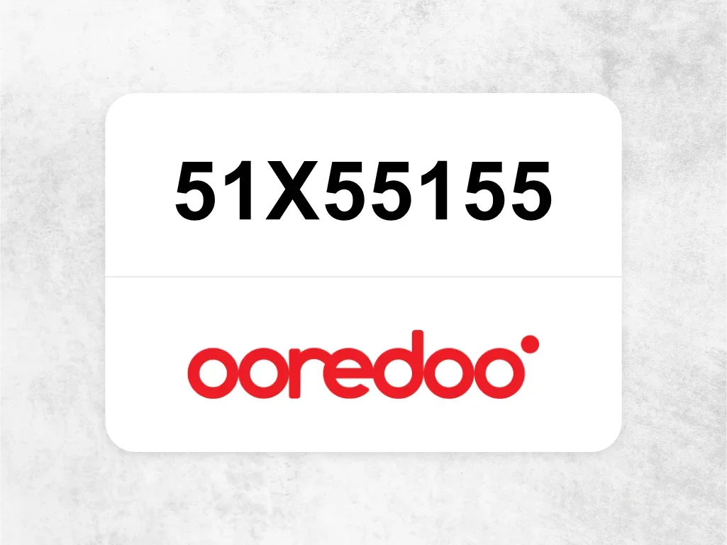 Ooredoo Mobile Phone  51X55155