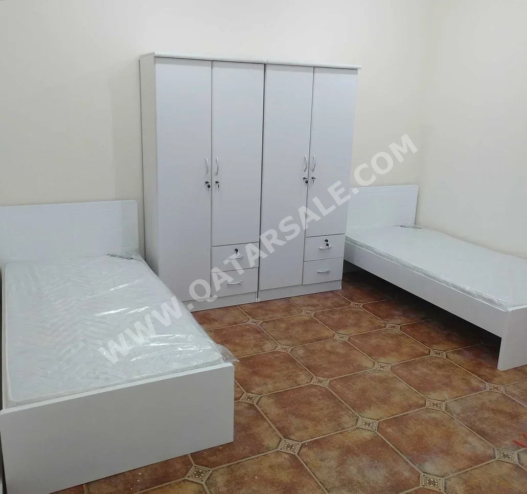 Beds - Single  - White  - Mattress Included