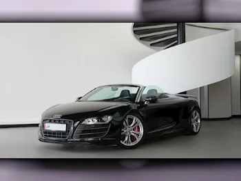 Audi  R8  GT Spyder  2012  Automatic  6,800 Km  10 Cylinder  All Wheel Drive (AWD)  Convertible  Black