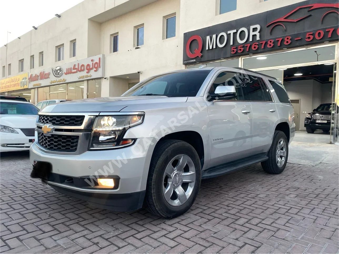 Chevrolet  Tahoe  LTZ  2017  Automatic  160,000 Km  8 Cylinder  Four Wheel Drive (4WD)  SUV  Silver