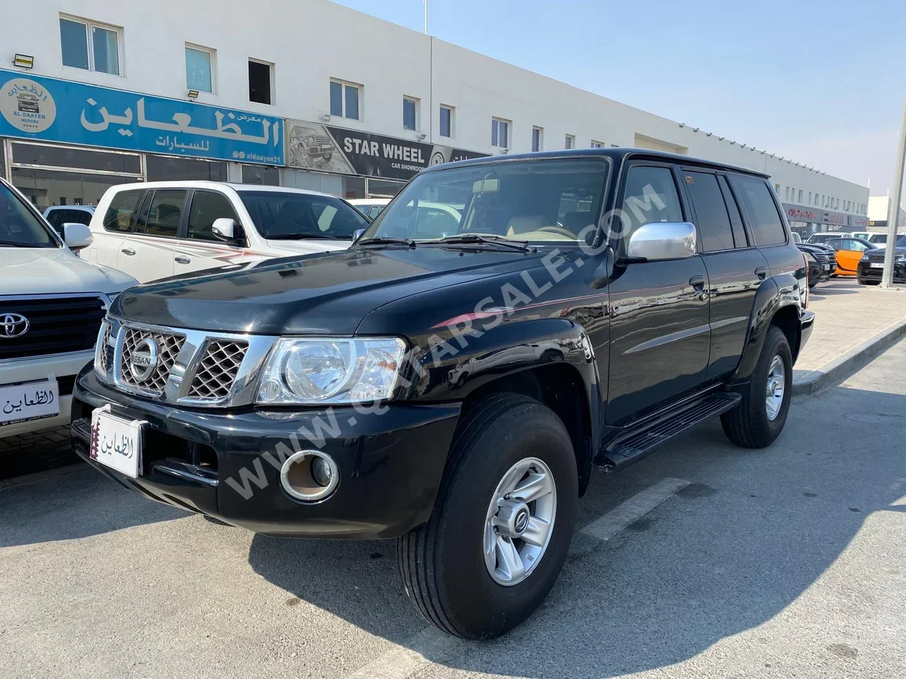 Nissan  Patrol  Safari  2007  Manual  299,000 Km  6 Cylinder  Four Wheel Drive (4WD)  SUV  Black