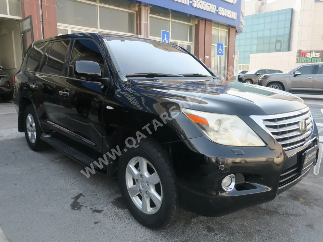 Lexus  LX  570  2009  Automatic  307,000 Km  8 Cylinder  Four Wheel Drive (4WD)  SUV  Black