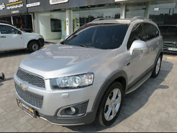 Chevrolet  Captiva  LTZ  2015  Automatic  131,000 Km  4 Cylinder  Front Wheel Drive (FWD)  SUV  Silver