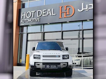 Land Rover  Defender  110  2023  Automatic  18,000 Km  8 Cylinder  Four Wheel Drive (4WD)  SUV  White  With Warranty