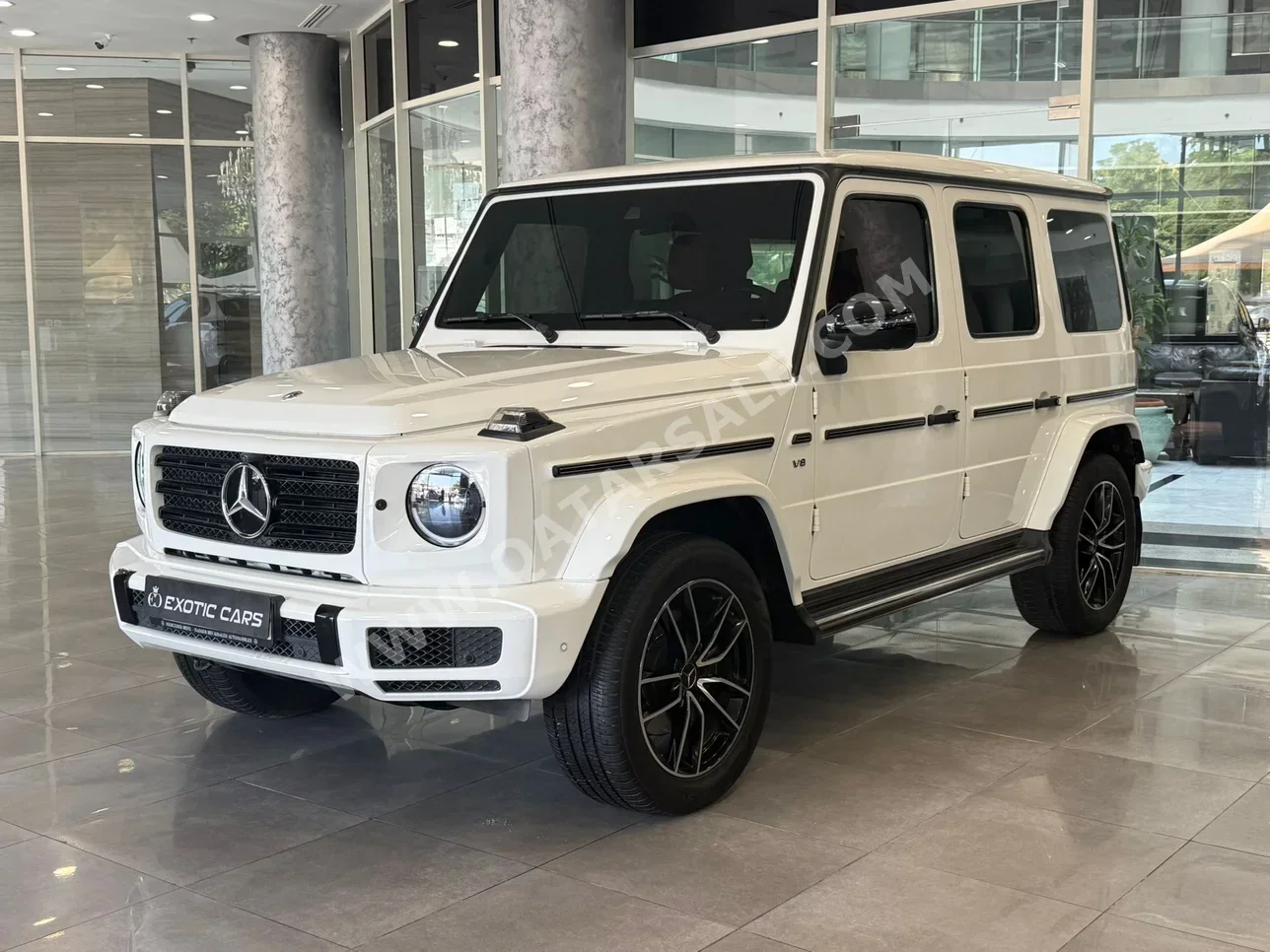 Mercedes-Benz  G-Class  500  2021  Automatic  74,000 Km  8 Cylinder  Four Wheel Drive (4WD)  SUV  White  With Warranty