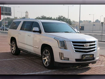  Cadillac  Escalade  2016  Automatic  147,000 Km  8 Cylinder  Four Wheel Drive (4WD)  SUV  White  With Warranty