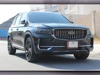  Geely  manjaro  Luxury  2024  Automatic  24,000 Km  4 Cylinder  Four Wheel Drive (4WD)  SUV  Black  With Warranty