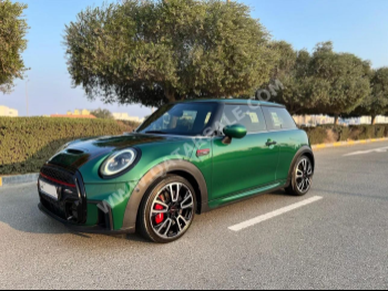 Mini  Cooper  JCW  2023  Automatic  59,000 Km  4 Cylinder  Front Wheel Drive (FWD)  Hatchback  Green  With Warranty