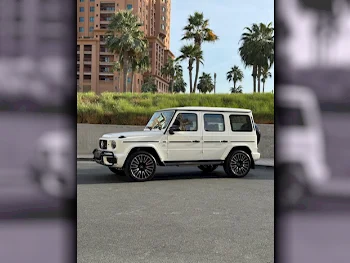 Mercedes-Benz  G-Class  63 AMG  2025  Automatic  0 Km  8 Cylinder  Four Wheel Drive (4WD)  SUV  White  With Warranty