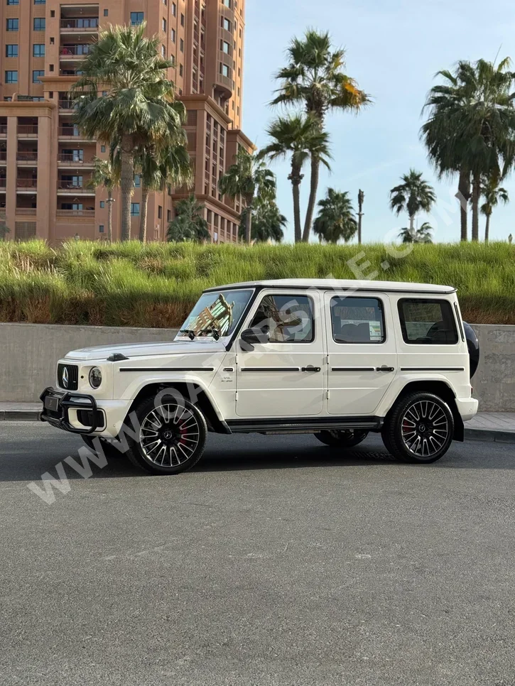 Mercedes-Benz  G-Class  63 AMG  2025  Automatic  0 Km  8 Cylinder  Four Wheel Drive (4WD)  SUV  White  With Warranty