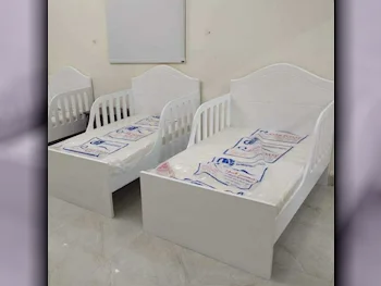 Beds - Single  - White  - Mattress Included