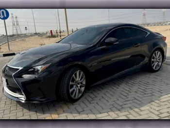 Lexus  RC  350  2015  Automatic  72,000 Km  6 Cylinder  Rear Wheel Drive (RWD)  Coupe / Sport  Black