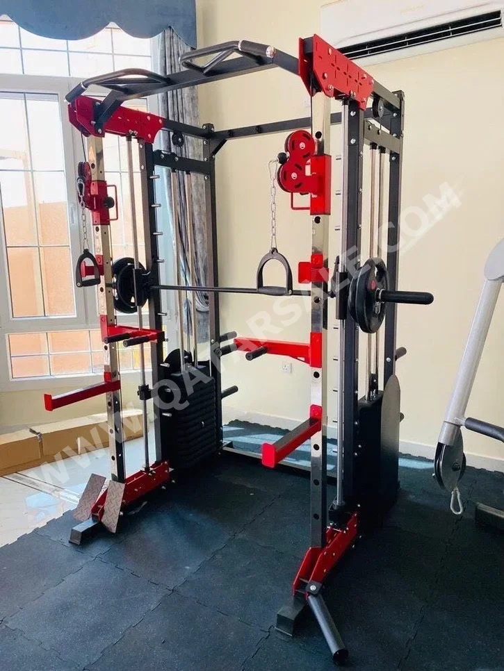 Gym Equipment Machines - Leg Extension  - Red