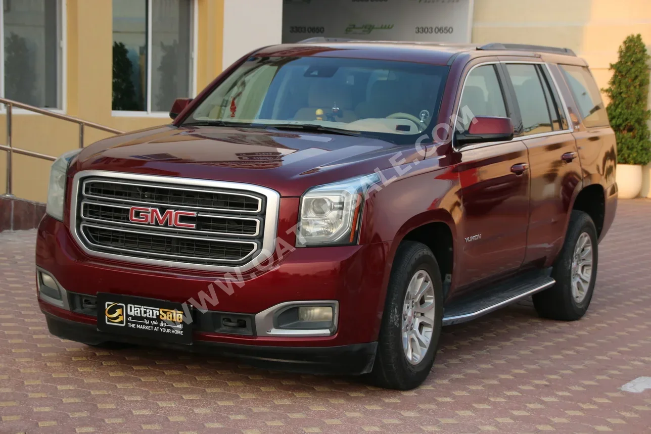 GMC  Yukon  2018  Automatic  333,000 Km  8 Cylinder  Four Wheel Drive (4WD)  SUV  Maroon