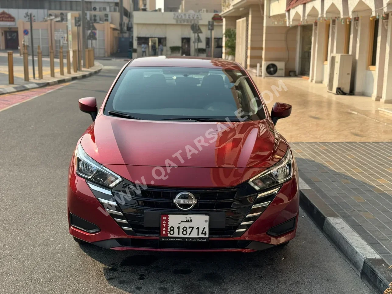 Nissan  Sunny  4 Cylinder  Sedan  Red  2024