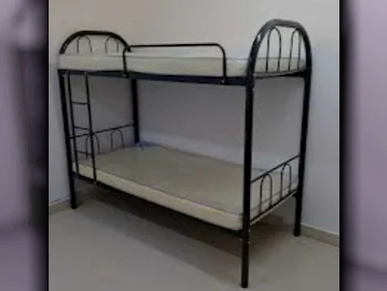 Beds - Double bunk  - Black  - Mattress Included