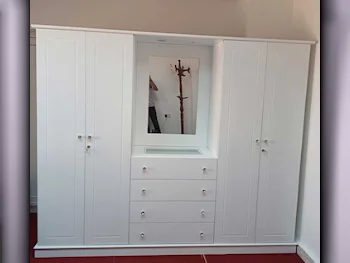 Wardrobes & Dressers - Doha Furniture  - Wardrobes  - White