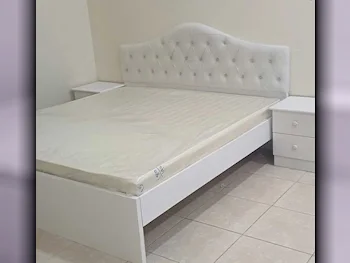 Beds - King  - White  - Mattress Included