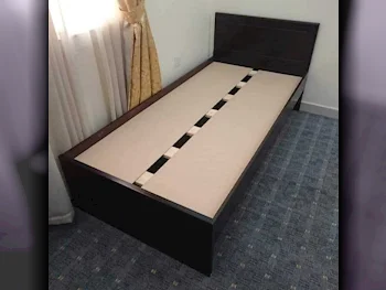 Beds - Single  - Black  - Mattress Included