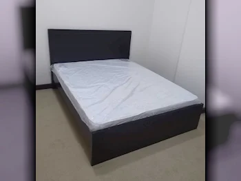 Beds - Queen  - Brown  - Mattress Included