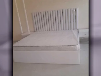 Beds - King  - White  - Mattress Included