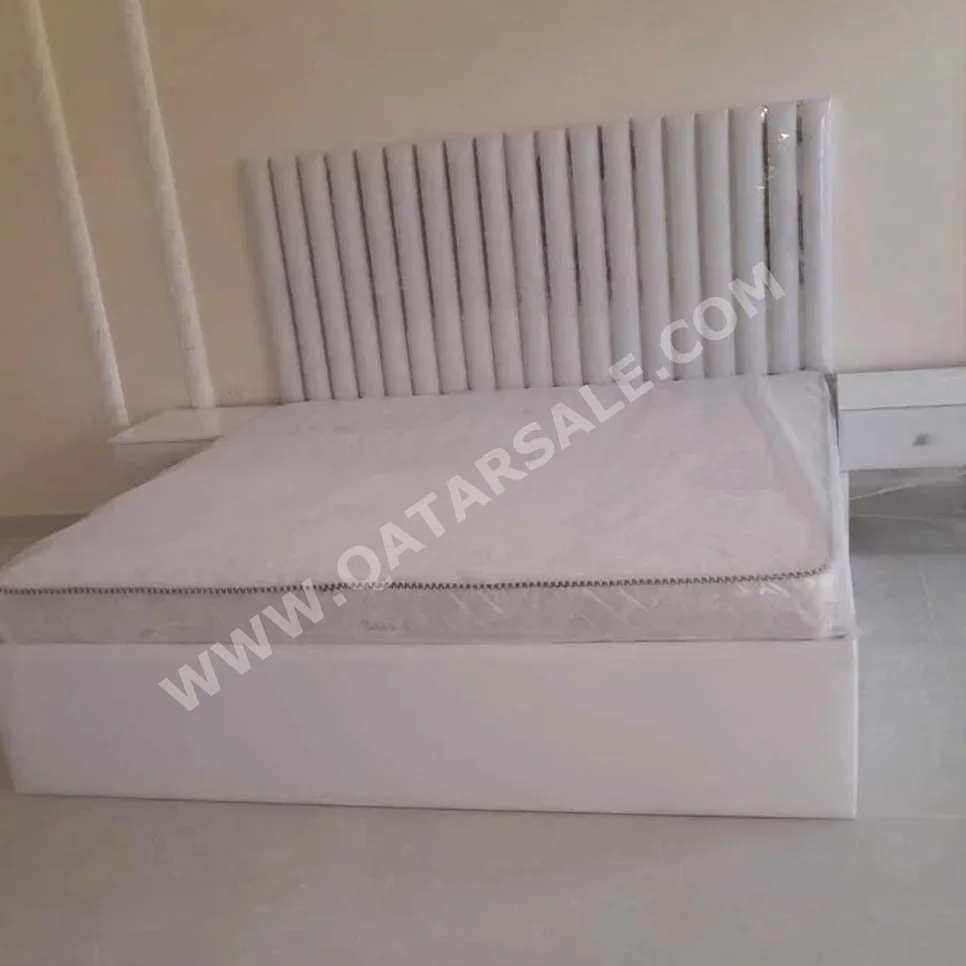 Beds - King  - White  - Mattress Included