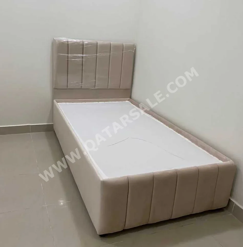 Beds - Single  - Yellow  - Mattress Included