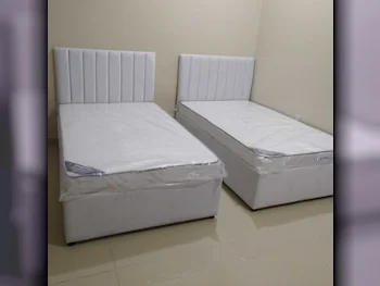 Beds - Single  - White  - Mattress Included