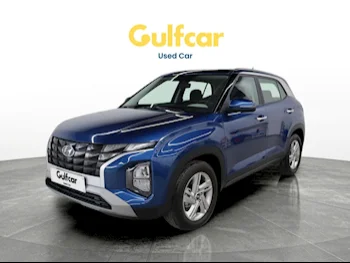 Hyundai  Creta  2024  Automatic  20,734 Km  4 Cylinder  Front Wheel Drive (FWD)  SUV  Blue  With Warranty