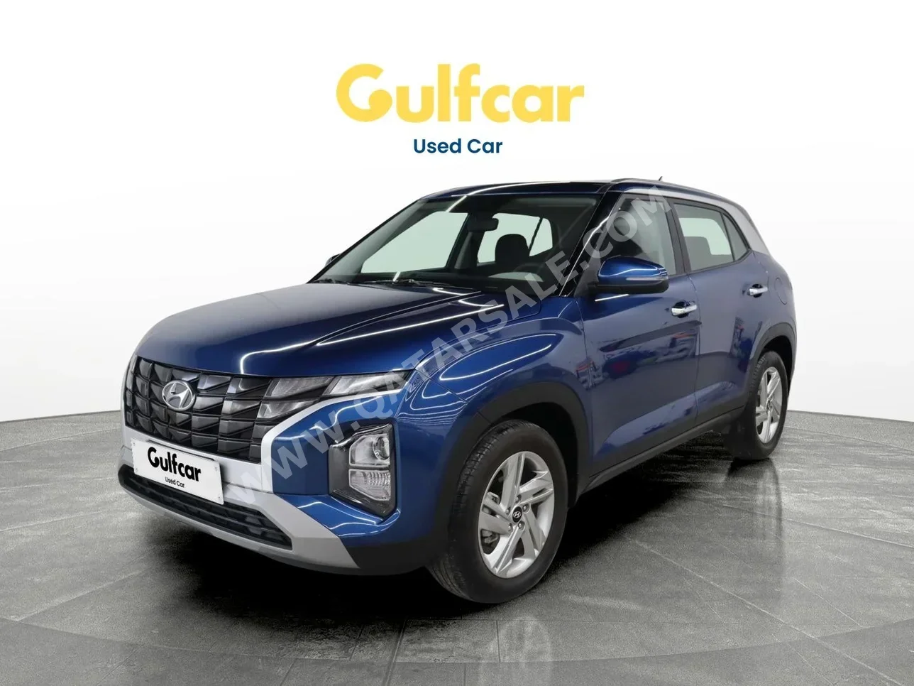 Hyundai  Creta  2024  Automatic  21,216 Km  4 Cylinder  Front Wheel Drive (FWD)  SUV  Blue  With Warranty