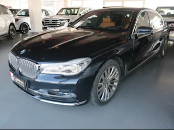 BMW  7-Series  730 Li  2016  Automatic  105,000 Km  6 Cylinder  Rear Wheel Drive (RWD)  Sedan  Black