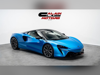 Mclaren  Artura  2023  Automatic  90 Km  6 Cylinder  Rear Wheel Drive (RWD)  Coupe / Sport  Blue