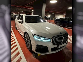 BMW  7-Series  740 Li  2020  Automatic  43,000 Km  6 Cylinder  Rear Wheel Drive (RWD)  Sedan  White  With Warranty